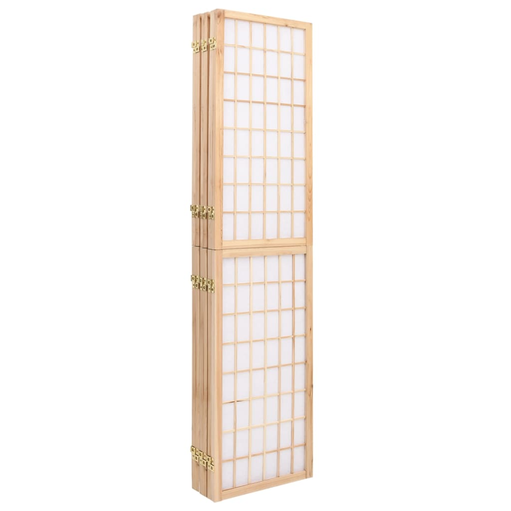 Folding 6-Panel Room Divider Japanese Style 240x170 cm
